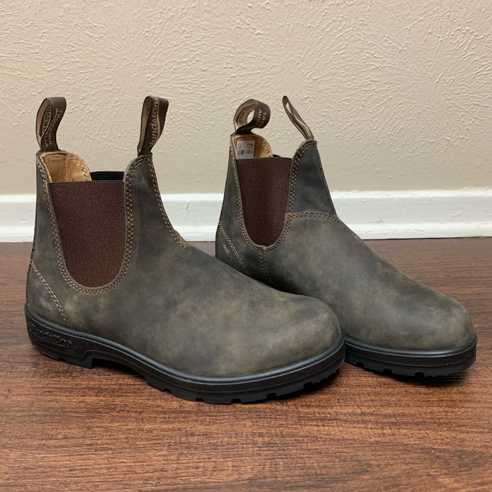 Blundstone 585 USAW 8.5 rustic brown boots
